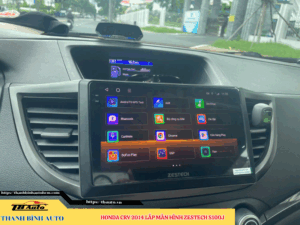 Honda CRV 2014 - 2019 lên màn hình Zestech S100J 1 Honda CRV 2014 - 2019 lên màn hình Zestech S100J Thanh Bình Auto