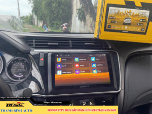 Honda City 2019 - 2024 lắp màn hình Zestech Z18 360 Thanh Bình Auto
