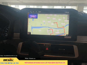 Mitsubishi Xpander 2024 lên màn hình Zestech Z18 Thanh Bình Auto