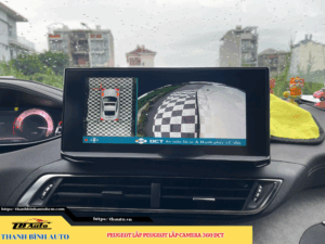 Peugeot gắn Camerra 360 DCT 2 Peugeot gắn Camerra 360 DCT Thanh Bình Auto