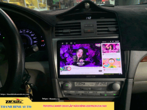 Toyota Camry 2010 - 2018 lên màn hình Zestech Z18 360 Thanh Bình Auto