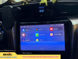Toyota Fortuner lên màn hình Zestech Z18 360 Thanh Bình Auto