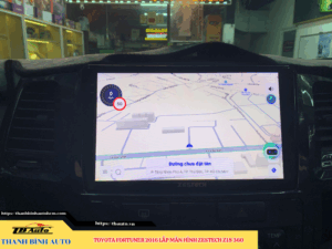 Toyota Fortuner 2016 lên màn hình Zestech Z18 360 Thanh Bình Auto