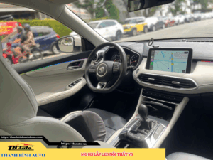 MG HS gắn Led nội thất V5 Thanh Bình Auto