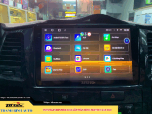 Toyota Fortuner 2016 lên màn hình Zestech Z18 360 Thanh Bình Auto