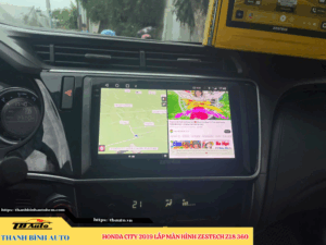 Honda City 2019 - 2024 lắp màn hình Zestech Z18 360 Thanh Bình Auto