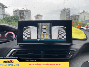Peugeot gắn Camerra 360 DCT 6 Peugeot gắn Camerra 360 DCT Thanh Bình Auto
