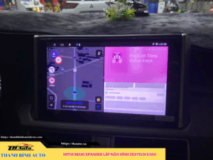 Mitsubishi Xpander lên màn hình Zestech E360 Thanh Bình Auto