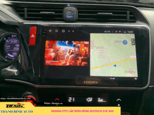 Honda City lên màn hình Zestech Z18 360 4 Honda City lên màn hình Zestech Z18 360 Thanh Bình Auto