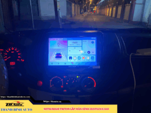 Mitsubishi Triton lên màn hình Zestech E360 2 Mitsubishi Triton lên màn hình Zestech E360 Thanh Bình Auto