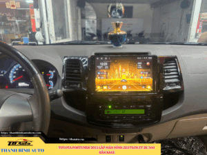 Toyota Fortuner 2015 lên màn hình Zestech ZT 2K 360 bản Base Thanh Bình Auto