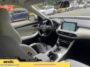 MG HS gắn Led nội thất V5 Thanh Bình Auto