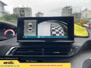 Peugeot gắn Camerra 360 DCT 3 Peugeot gắn Camerra 360 DCT Thanh Bình Auto