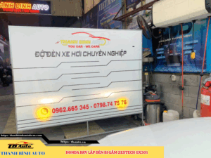 Honda BRV gắn đèn bi gầm Zestech GX301 5 Honda BRV gắn đèn bi gầm Zestech GX301 Thanh Bình Auto