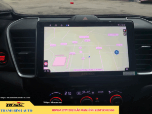 Honda City 2021 lắp màn hình Zestech E360 4 Honda City 2021 lắp màn hình Zestech E360 Thanh Bình Auto