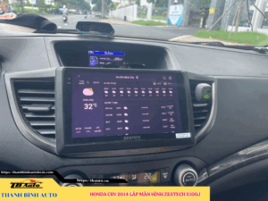 Honda CRV 2014 - 2019 lên màn hình Zestech S100J 5 Honda CRV 2014 - 2019 lên màn hình Zestech S100J Thanh Bình Auto