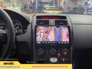Mazda CX9 lên màn hình Zestech Z18 360 Thanh Bình Auto