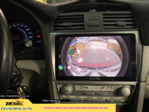 Toyota Camry 2010 - 2018 lên màn hình Zestech Z18 360 Thanh Bình Auto