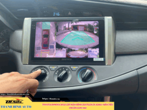 Toyota Innova 2022 lên màn hình Zestech ZX ADAS+ Bản Tiêu Chuẩn Camera 360 4 Toyota Innova 2022 lên màn hình Zestech ZX ADAS+ Bản Tiêu Chuẩn Camera 360 Thanh Bình Auto
