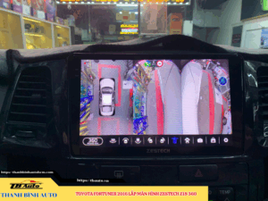 Toyota Fortuner 2016 - 2024 lên màn hình Zestech Z18 360 Thanh Bình Auto