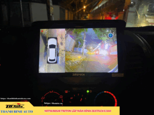 Mitsubishi Triton lên màn hình Zestech E360 5 Mitsubishi Triton lên màn hình Zestech E360 Thanh Bình Auto