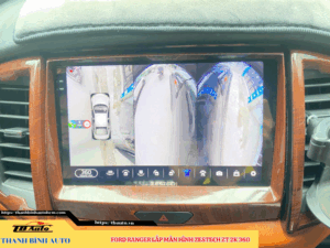 Ford Ranger lắp màn hình Zestech ZT 2K 360 Thanh Bình Auto