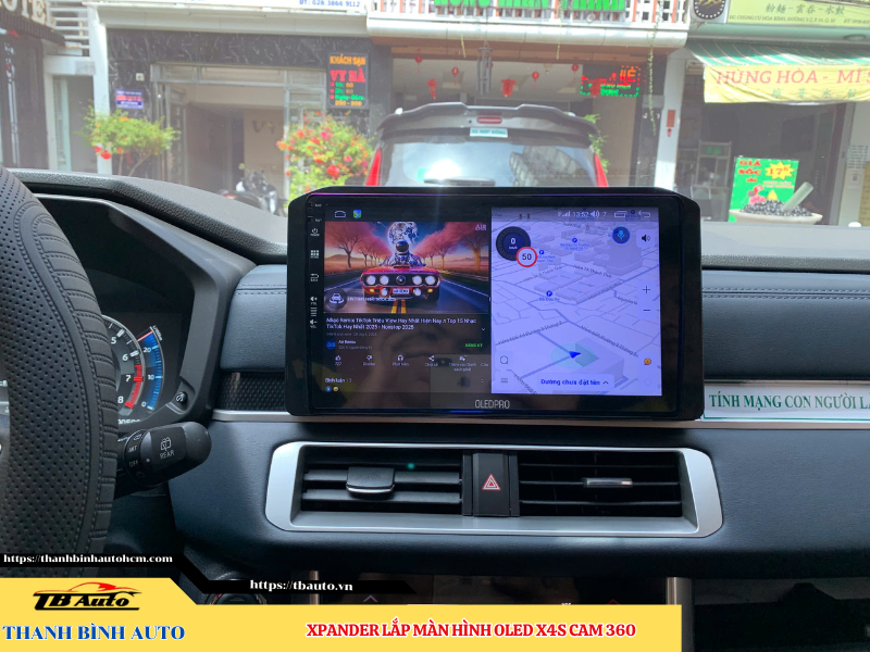 Mitsubishi Xpander gắn màn hình Oled X4S Cam 360 13 Mitsubishi Xpander gắn màn hình Oled X4S Cam 360 Thanh Bình Auto