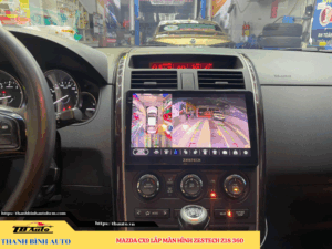 Mazda CX9 lên màn hình Zestech Z18 360 Thanh Bình Auto