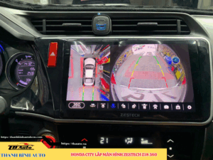 Honda City lên màn hình Zestech Z18 360 6 Honda City lên màn hình Zestech Z18 360 Thanh Bình Auto