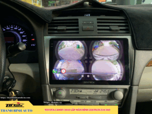 Toyota Camry 2010 - 2018 lên màn hình Zestech Z18 360 Thanh Bình Auto