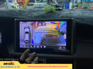 Mitsubishi Xpander lên màn hình Zestech E360 Thanh Bình Auto