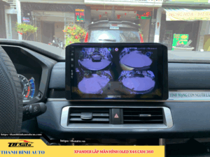 Mitsubishi Xpander gắn màn hình Oled X4S Cam 360 6 Mitsubishi Xpander gắn màn hình Oled X4S Cam 360 Thanh Bình Auto