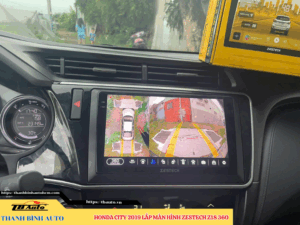 Honda City 2019 - 2024 lắp màn hình Zestech Z18 360 Thanh Bình Auto
