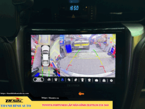 Toyota Fortuner lên màn hình Zestech Z18 360 Thanh Bình Auto