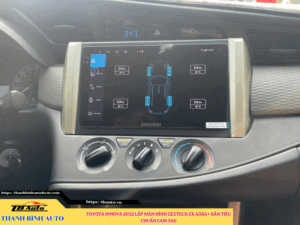 Toyota Innova 2022 lên màn hình Zestech ZX ADAS+ Bản Tiêu Chuẩn Camera 360 7 Toyota Innova 2022 lên màn hình Zestech ZX ADAS+ Bản Tiêu Chuẩn Camera 360 Thanh Bình Auto