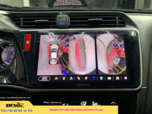 Honda City gắn màn hình Zestech Z18 360 6 Honda City gắn màn hình Zestech Z18 360 Thanh Bình Auto