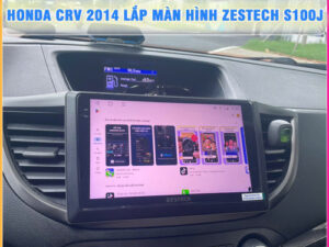 Honda CRV 2014 - 2019 lên màn hình Zestech S100J Thanh Bình Auto