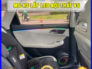 MG HS gắn Led nội thất V5 Thanh Bình Auto