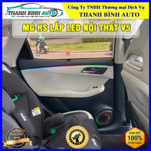 MG HS gắn Led nội thất V5 Thanh Bình Auto