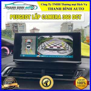 Peugeot gắn Camerra 360 DCT Thanh Bình Auto