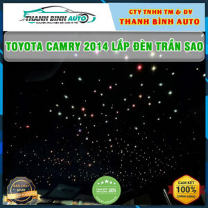 Toyota Camry 2014 gắn đèn trần sao Thanh Bình Auto
