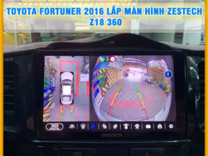 Toyota Fortuner 2016 - 2024 lên màn hình Zestech Z18 360 Thanh Bình Auto