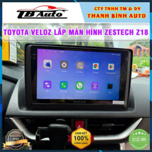 Toyota Veloz lên màn hình Zestech Z18 Thanh Bình Auto