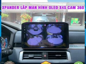 Mitsubishi Xpander gắn màn hình Oled X4S Cam 360 Thanh Bình Auto