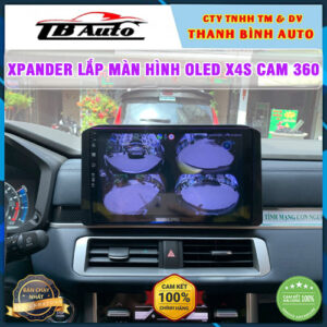 Mitsubishi Xpander gắn màn hình Oled X4S Cam 360 Thanh Bình Auto