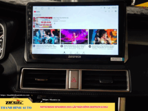Mitsubishi Xpander 2021 lắp màn hình Zestech S100J 3 Mitsubishi Xpander 2021 lắp màn hình Zestech S100J Thanh Bình Auto