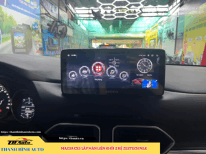 Mazda CX5 lên màn hình liền khối 2 hệ Zestech MLK Thanh Bình Auto