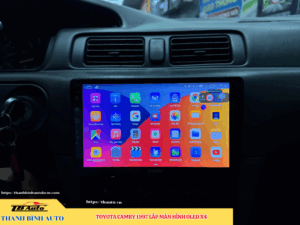 Toyota Camry 1997 lên màn hình Oled X4 2 Toyota Camry 1997 lên màn hình Oled X4 Thanh Bình Auto