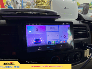 Ford Transit lên màn hình Zestech Z18 6 Ford Transit lên màn hình Zestech Z18 Thanh Bình Auto