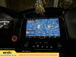 Honda CRV 2020 lên màn hình Zestech ZT 2K 360 Bản Base Thanh Bình Auto